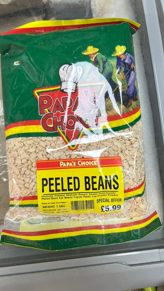 Papa's Choice Peeled Beans